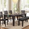 586gy 82 7pc Dining W Bench