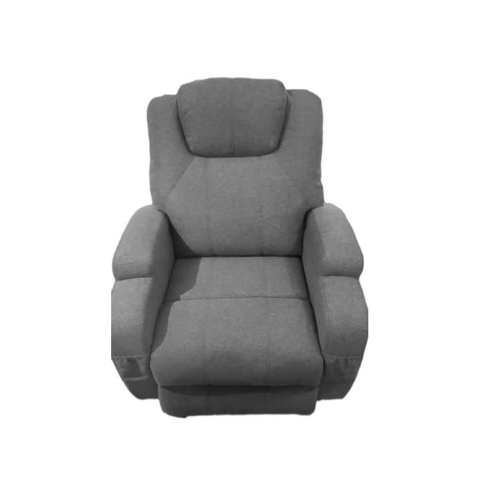 9045 Grey Fabric Power Lift Chair Affordable Mattress and Furniture